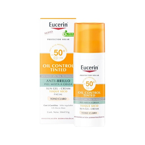 [70325] PROT-SOLAR EUCERIN O-C TOQUE SECO T-CLARO FPS 50+x50ML 