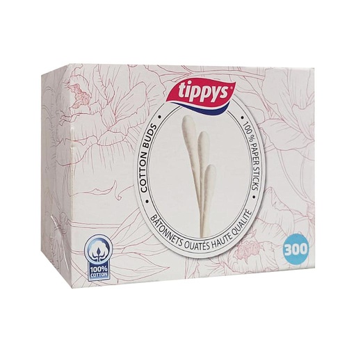 [70377] COTONETE TIPPYS ECOLOGICO CAJAx300 