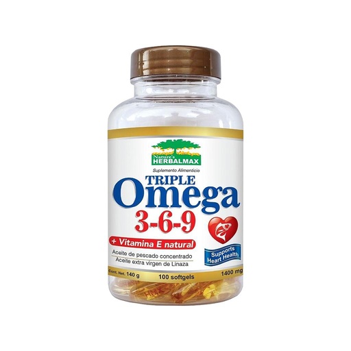 [70487] TRIPLE OMEGA 3-6-9  CAP-BLANx1400MGx100