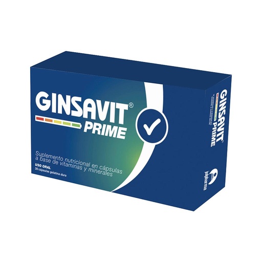 [70491] GINSAVIT PRIME CAP-GEL-DUx19.89GRx30 