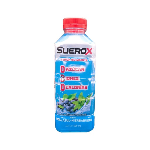 [70676] SUEROX AZUL-HIERBABUENAx630ML 