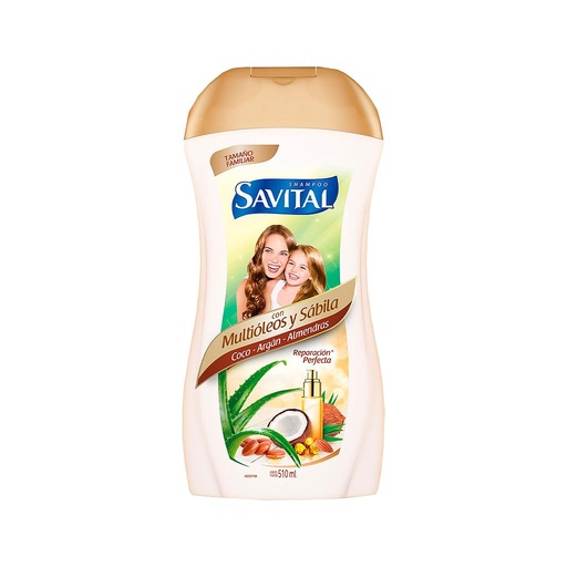 [70680] SHAMP SAVITAL MULTIOLEO-SABILAx510ML 