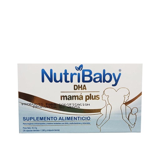 [70745] NUTRIBABY MAMA DHA PLUS CAP-BLANx40.8GRx30 