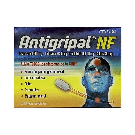 [70970] ANTIGRIPAL NF  TAB-RECx500/10/30/5MGx10