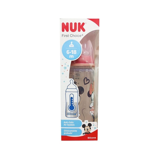 [71064] BIBERON NUK F-CHOICE M D-BABY 6-18Mx300ML 