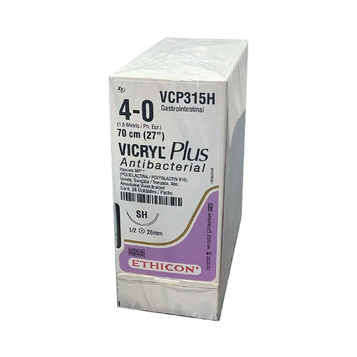 [71304] HILO ETHICON VICRYL PLUS ANTIB 4-0 70CM SH VCP315x1 