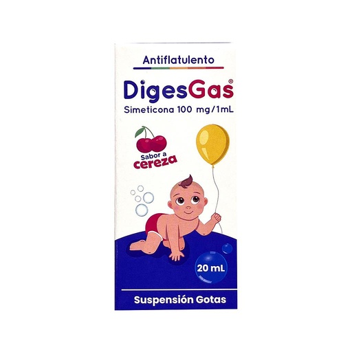 [71334] DIGESGAS S-CEREZA  SOL-ORALx100MG/1MLx20ML