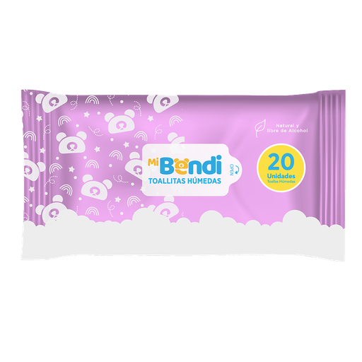 [71570] PAÑITOS MIBENDI FLOWPACKx20 