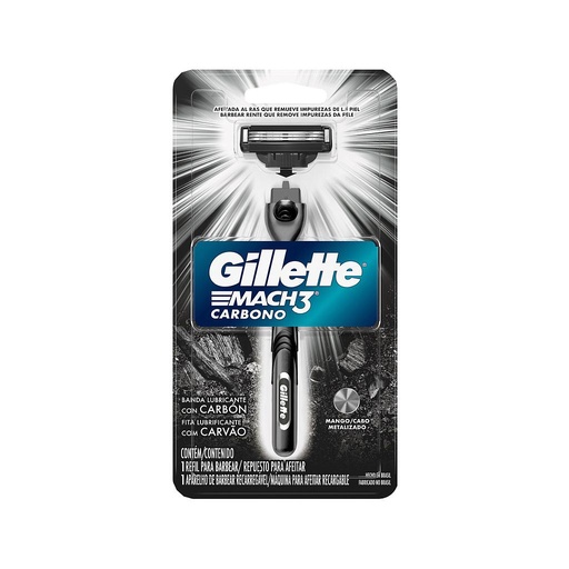 [71587] AFEIT GILLETTE MACH3 CARBONO  
