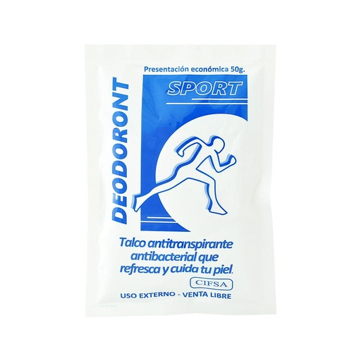 [71618] TALCO DEODORONT SPORT SOBRx50GR 