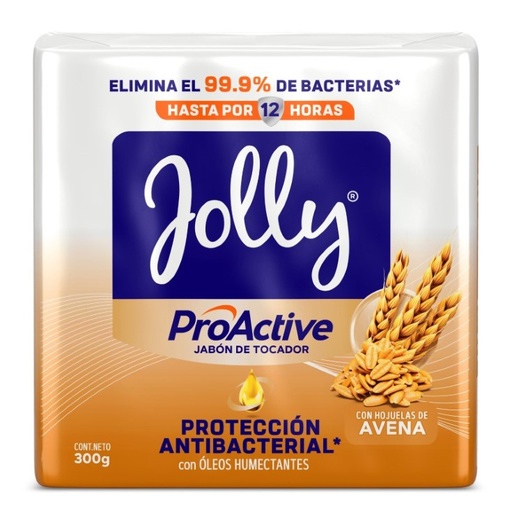 [71819] JABON JOLLY AVENA BARRAx100GRx3 