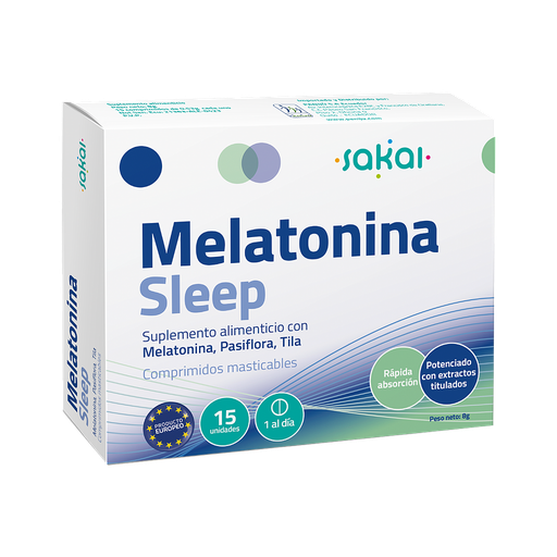 [72286] MELATONINA SLEEP SAKAI COMP-MASTx15 