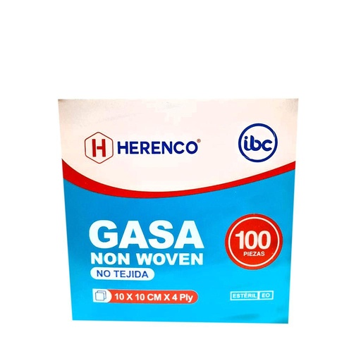 [72389] GASA QUIRURGICA HERENCO 10x10x100 