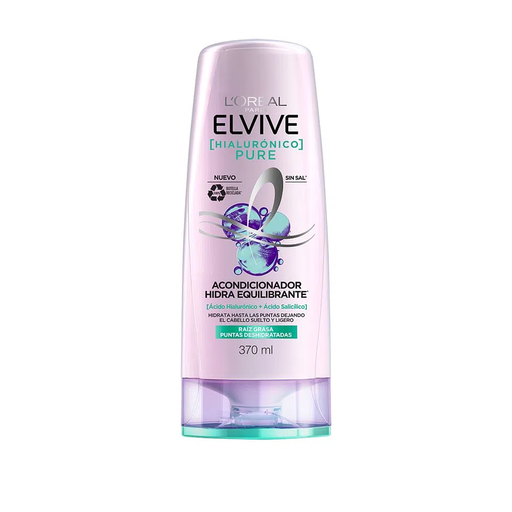 [72446] ACOND ELVIVE PURE HIALURONICOx370ML 