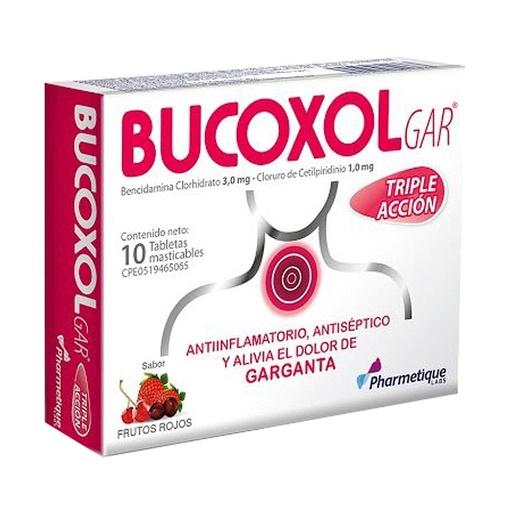 [72499] BUCOXOL FRUT-ROJOS  TAB-MASTx3/1MGx10