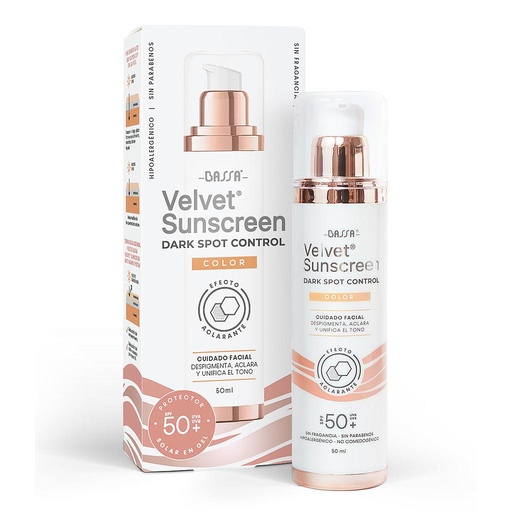 [72506] PROT-SOLAR BASSA VELVET SUN DARK SPOT CONT SPF50 COLORx50ML 