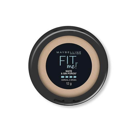 [72530] POLVO COMPACTO MAYBELLINE MAT&SIN POR #130 BUFF BEIGEx12GR 