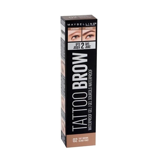 [72614] GEL DE CEJAS MAYBELLINE TATT-STUD SOFT BROWN #255x6.8ML 