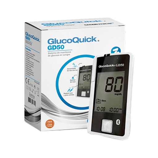 [72797] EQUIPO GLUCOQUICK DIAMOND GD50-BLUETOOTH 