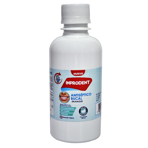[72938] ENJUA-BUCAL INPRODENT MENTA  SOL-ENJ-BUCx20%x250ML