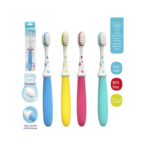 [72961] CEPILLO DENTAL GENIAL 12+M EXTR-SUAV 