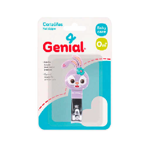 [72962] CORTA-UÑAS GENIAL BABY CARE 0+M 