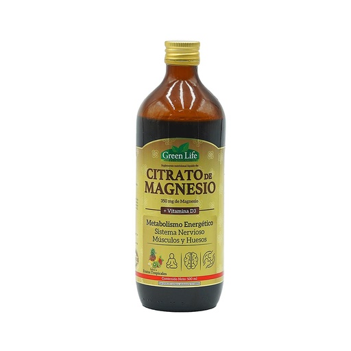 [73005] CITRATO MAGNESIO GREEN LIFE SOL-ORALx500ML 