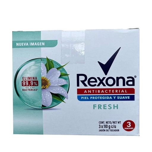 [73054] JABON REXONA ANTIBACT FRESH BARRAx110GRx3 