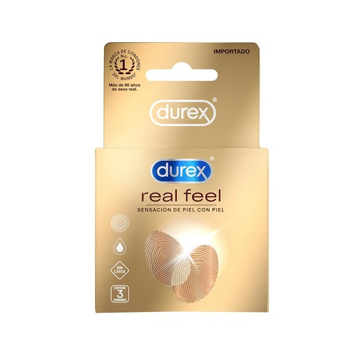 [73273] PRESERV DUREX REAL FEEL CAJAx3 