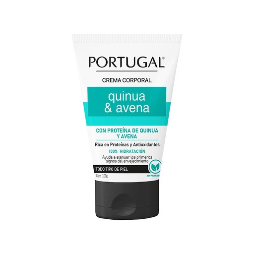 [73301] CREMA PORTUGAL QUINUA&AVENA CORPx100GR 