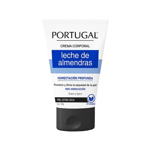 [73302] CREMA PORTUGAL  LECHE D-ALMENDRAS CORPx100GR 