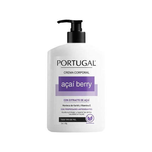 [73304] CREMA PORTUGAL ACAI BERRY CORPx450GR 