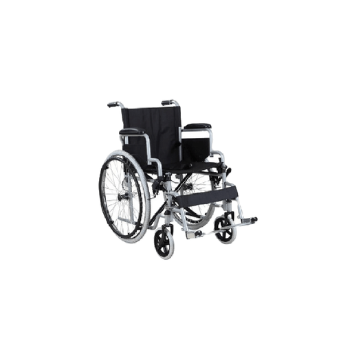 [74138] SILLA D-RUEDAS MEDECU METALICA 18" GRIS - XSG106A 