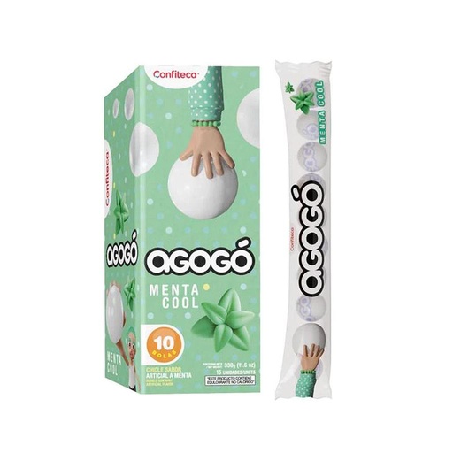 [74478] CHICLE AGOGO MENTA COOLx330GRx15 