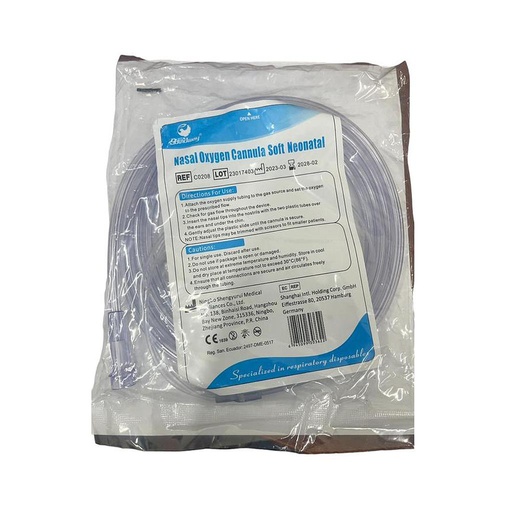 [74536] CANULA OXIGENO SOUNDWAY NEONATAL REFC0208 