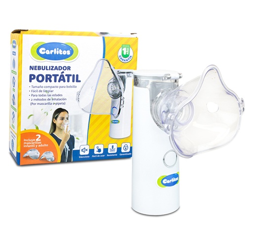 [75362] NEBULIZADOR CARLITOS PORTATIL FAMIL-ELECT MESH REF:NE-1000/DL 