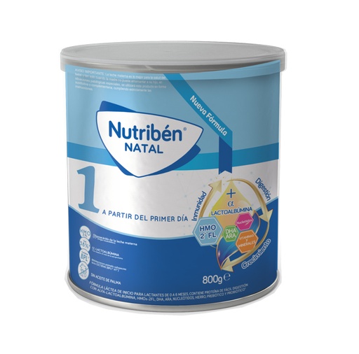 [75384] LECHE NUTRIBEN NATAL HMO ET-1 LATAx800GR 