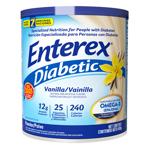 [75447] ENTEREX DIABETIC VAINILLA POLVO LATAx400GR 