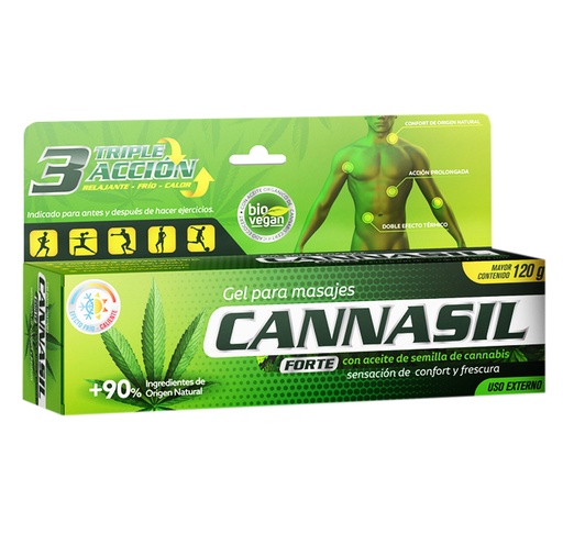 [75585] GEL CANNASIL FORTEx120GR 