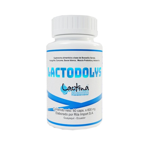 [75657] LACTODOLYS PROBIOTIC CAPx600MGx60 
