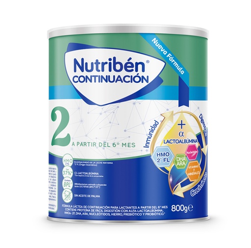 [75783] LECHE NUTRIBEN CONTINUA ET-2 LATAx800GR 