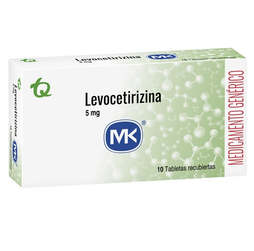 [75857] LEVOCETIRIZINA  TAB-RECx5MGx10MCKE