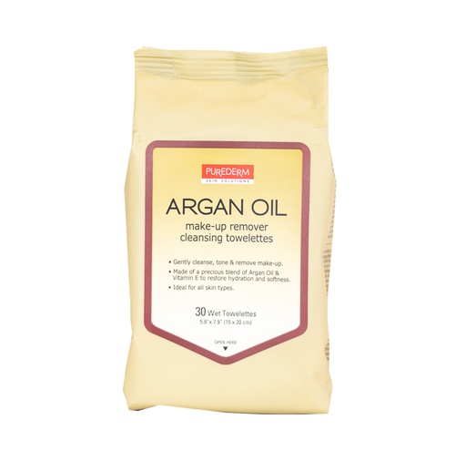 [75892] TOALLITAS DESMAQ PUREDERM ARGAN OILx30 