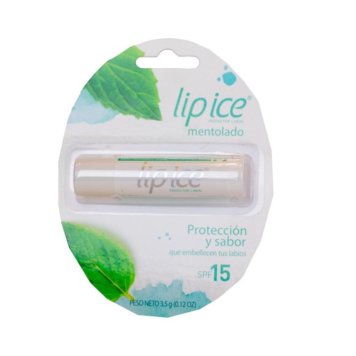 [75906] PROT-LABIAL LIP ICE MENTOLADO SPF15x3.5GR 