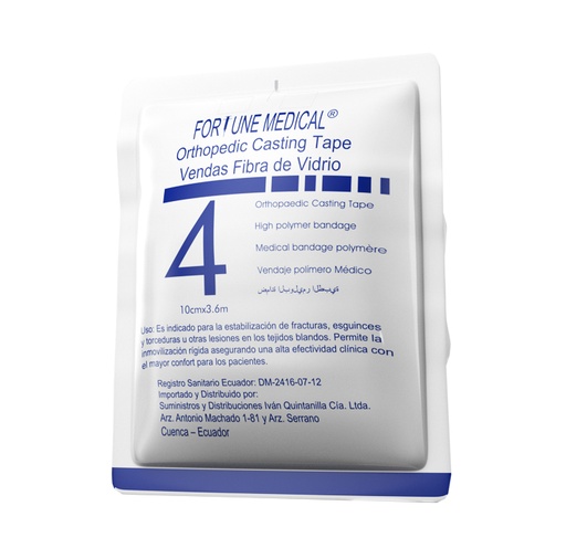 [75942] VENDA FIBRA D-VIDRIO FORTUNE MEDICAL 4"  