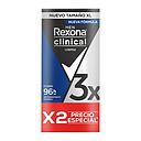 [76462] DESOD REXONA MEN CLINICAL 3X CLEAN CREMAx58GRx2 