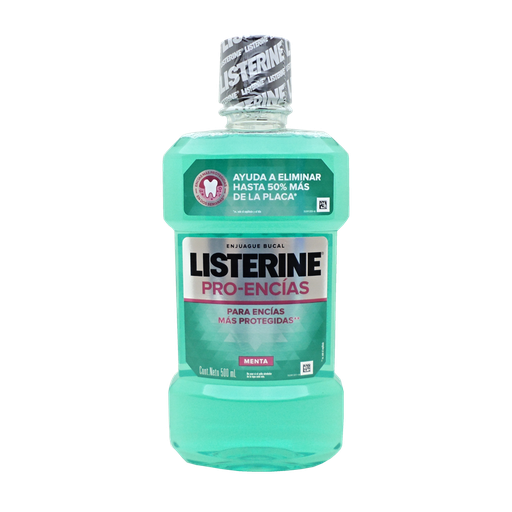 [10063] ENJUA-BUCAL LISTERINE PRO-ENCIASx500ML 