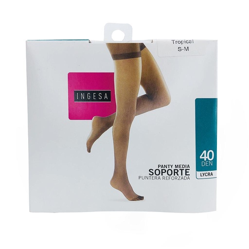 [00286] PANTY MEDIA INGESA LYCRA 40DEN TROPICAL S-M 