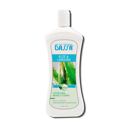 [00982] CREMA BASSA ALOE&LANOLINA CORPx300ML 