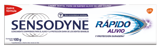 [02294] PASTA SENSODYNE RAPIDO ALIVIOx100GR 
